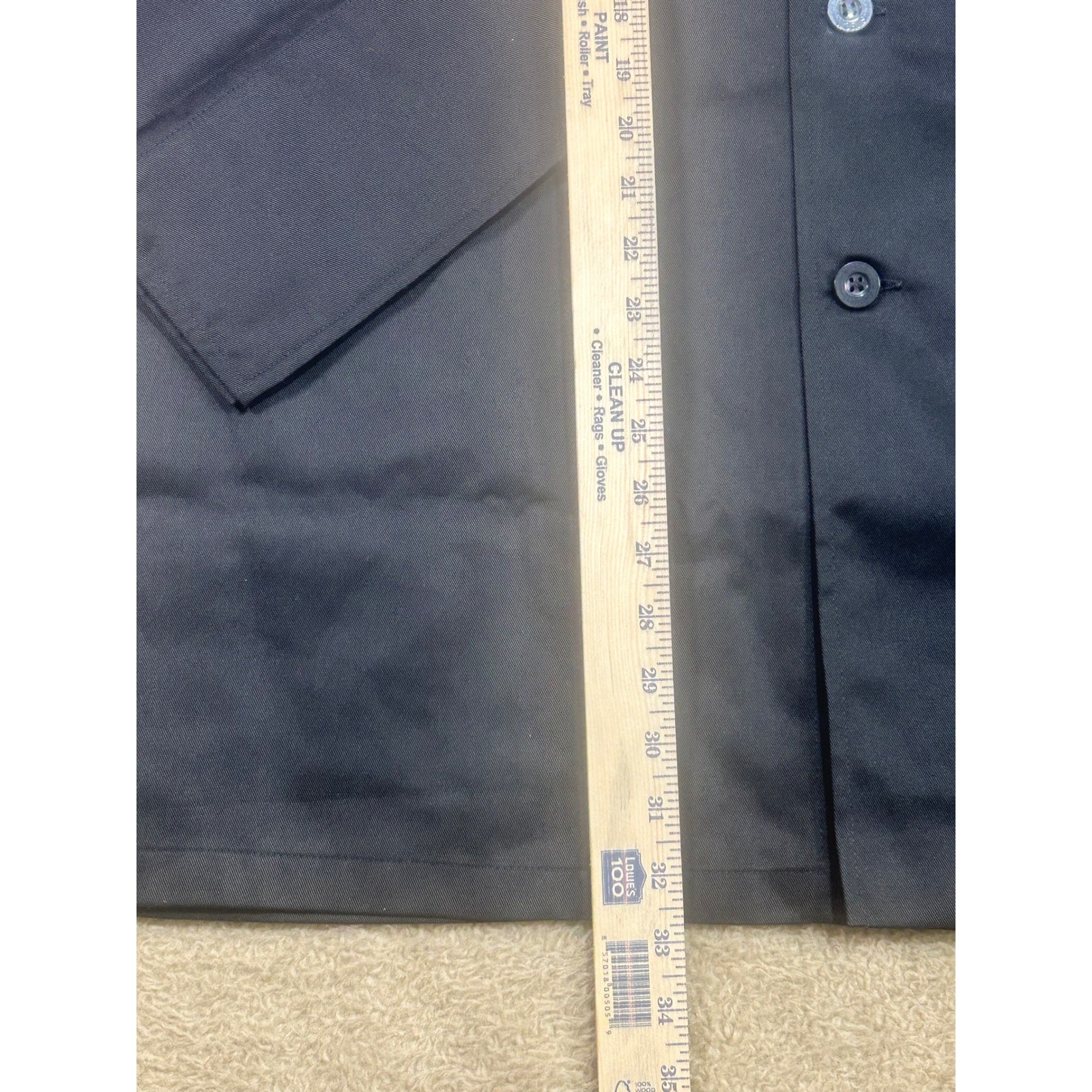 Chef Works Mens Black Double Breasted Chef Coat Jacket Size 3XL