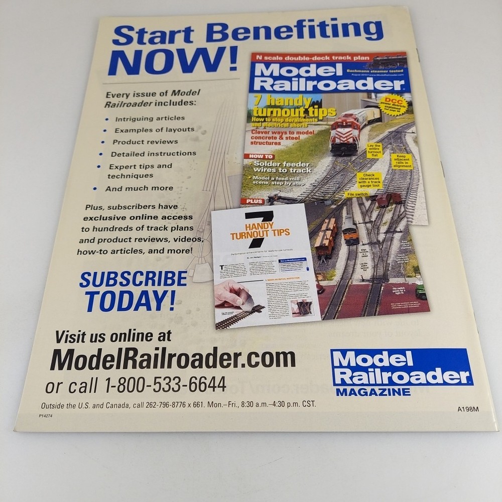 Model Railroader Supplement Layout Design Elements
