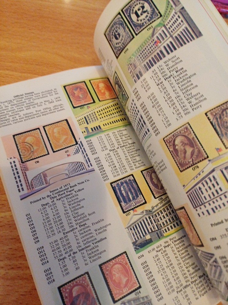 Stamps & Stories 1975 US Postage Stamp Value Book History Told In Stamps BOOK