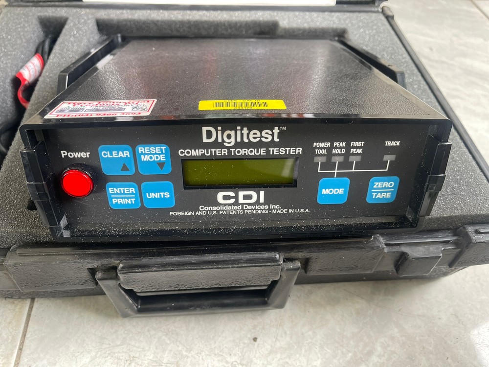 CDI Digitest Computer Torque Tester