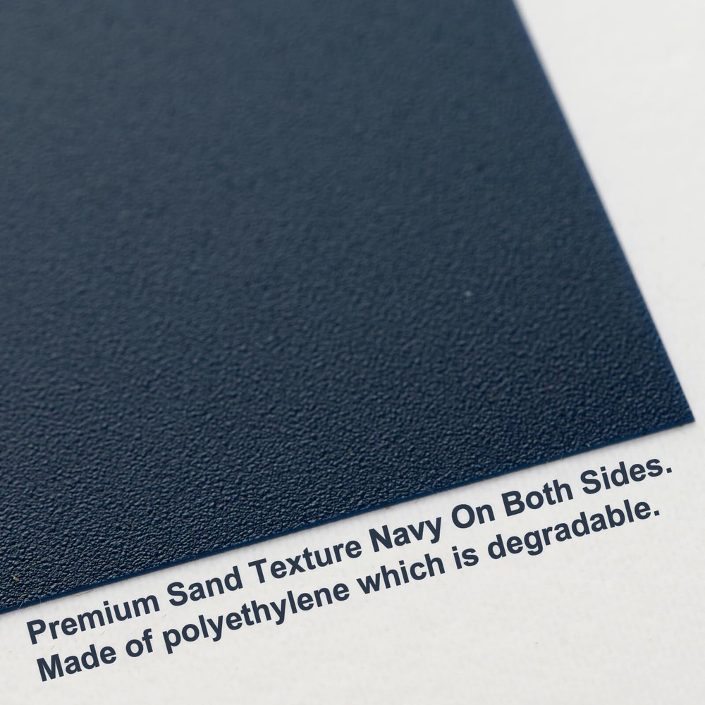 50 Pack 12 Mil Poly Binding Covers Sand Texture Binding Presentation Covers P...