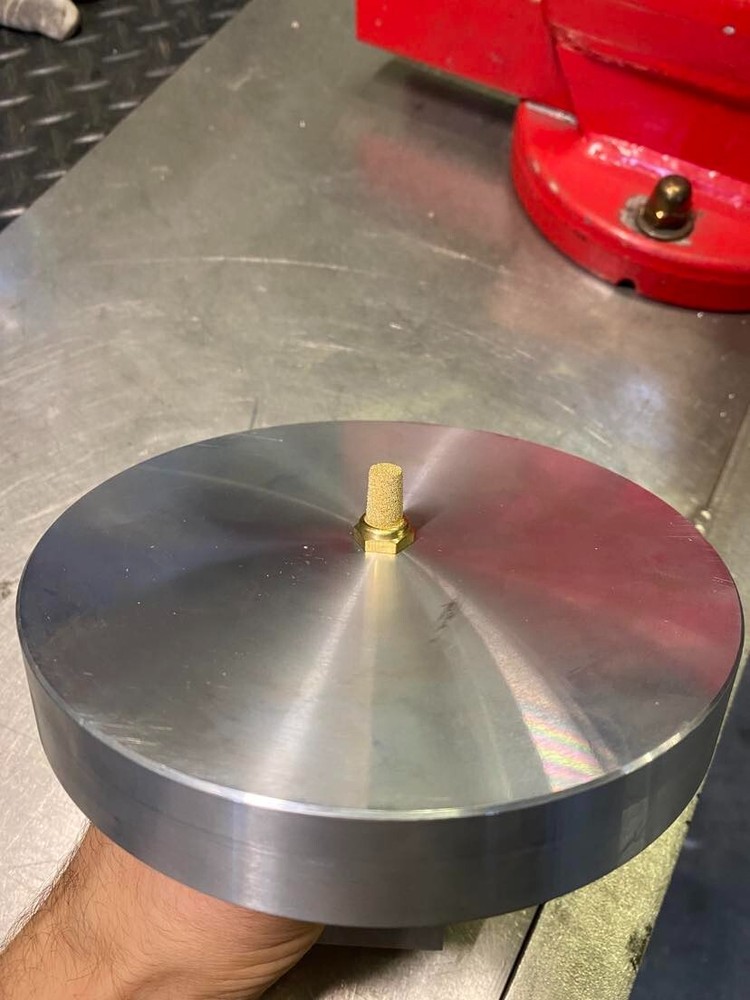 Aluminium WELDING ROTATOR for welding small segments (diameter 150 mm)