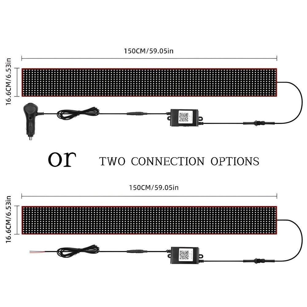 New Truck-Specific Devil's Eye LED-Screen Car Eye Light APP Control Dynamic