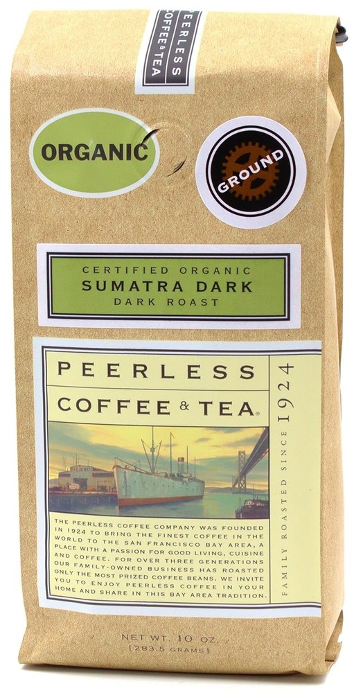 Peerless, Coffee Sumatra, 10 Ounce