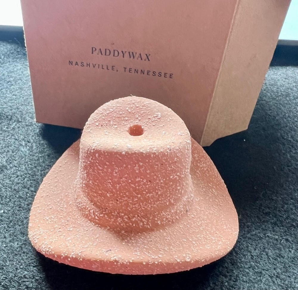 Cowboy Hat Incense Holder - Terracotta