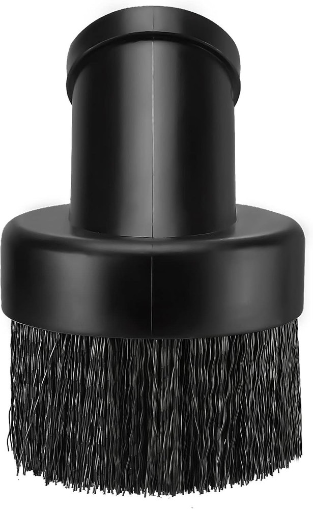 Shop-Vac 1-1/4" Round Brush, 2 Pack Black