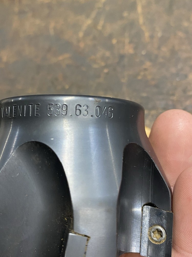 VALENITE Made In Germany INDEXABLE FACE MILL 3” Diameter