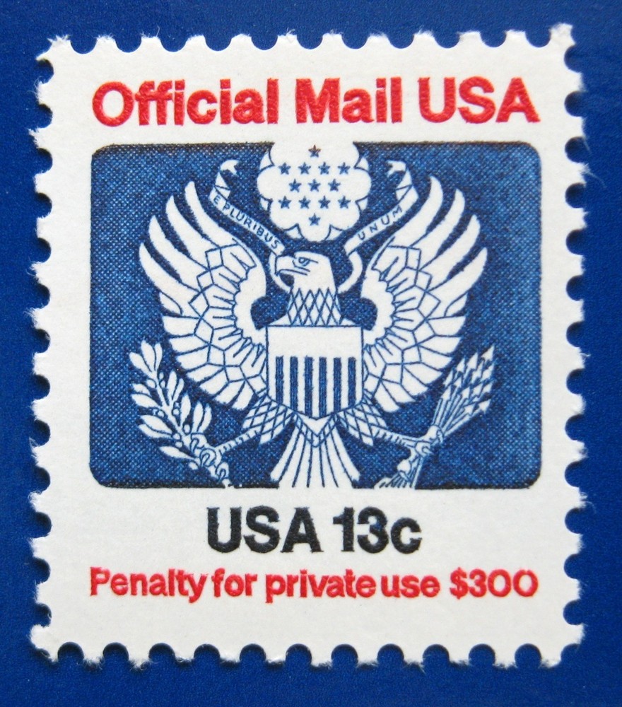 Sc # O129 ~ 13 cent Official Mail Issue (ce12)
