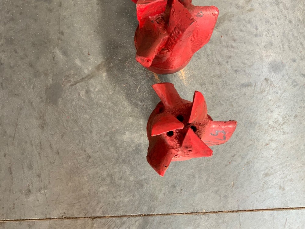 5 7/8 blade bits . 6- blades . NEW