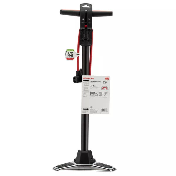 SCHWINN CYCLONE MAX FLOOR PUMP - GRAY