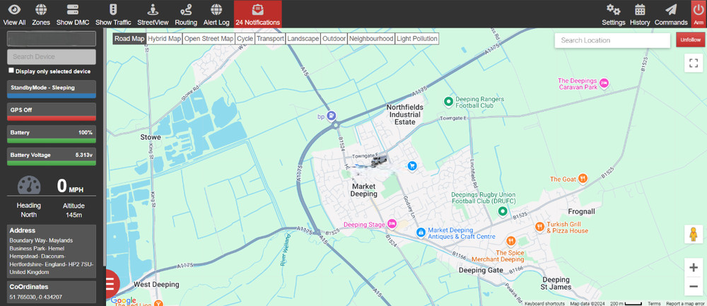 LIVE EVERY 5 MINS GPS TRACKER