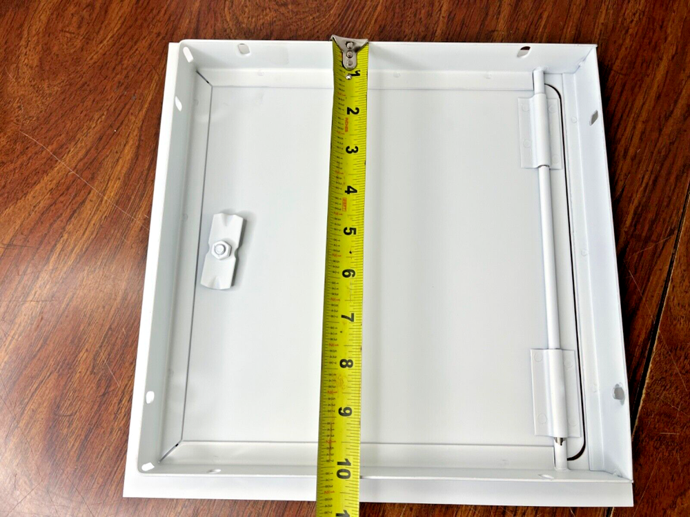 Elmdor Metal Wall Ceiling Access Door Panel with Frame - White