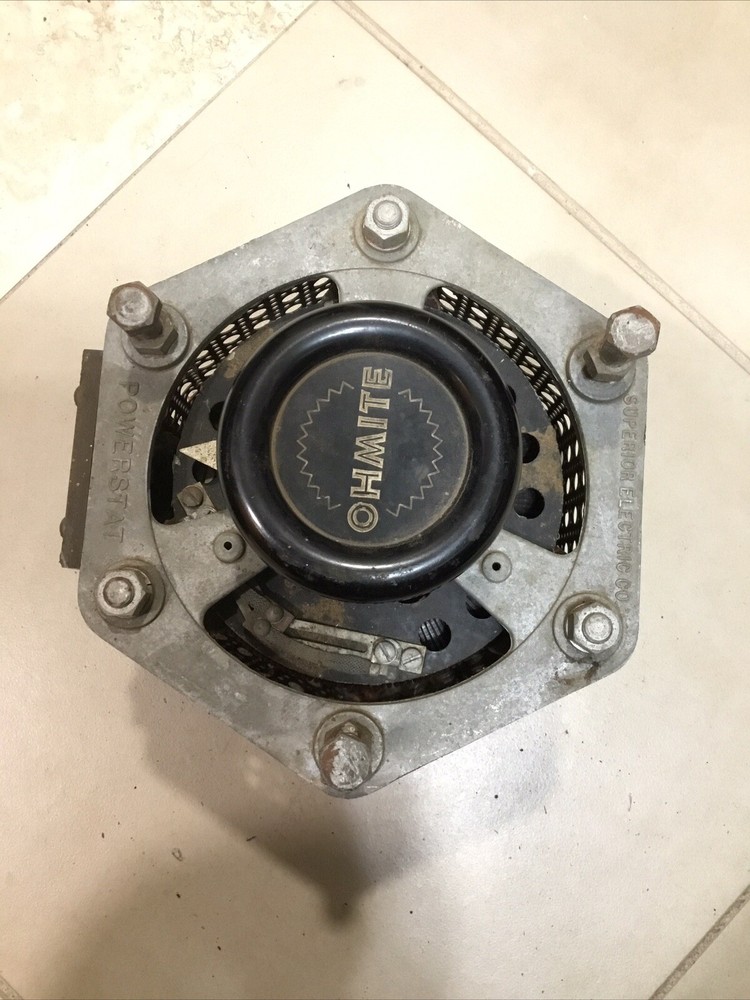 Superior Electric 1126-2pr Powerstat Variable Transformer