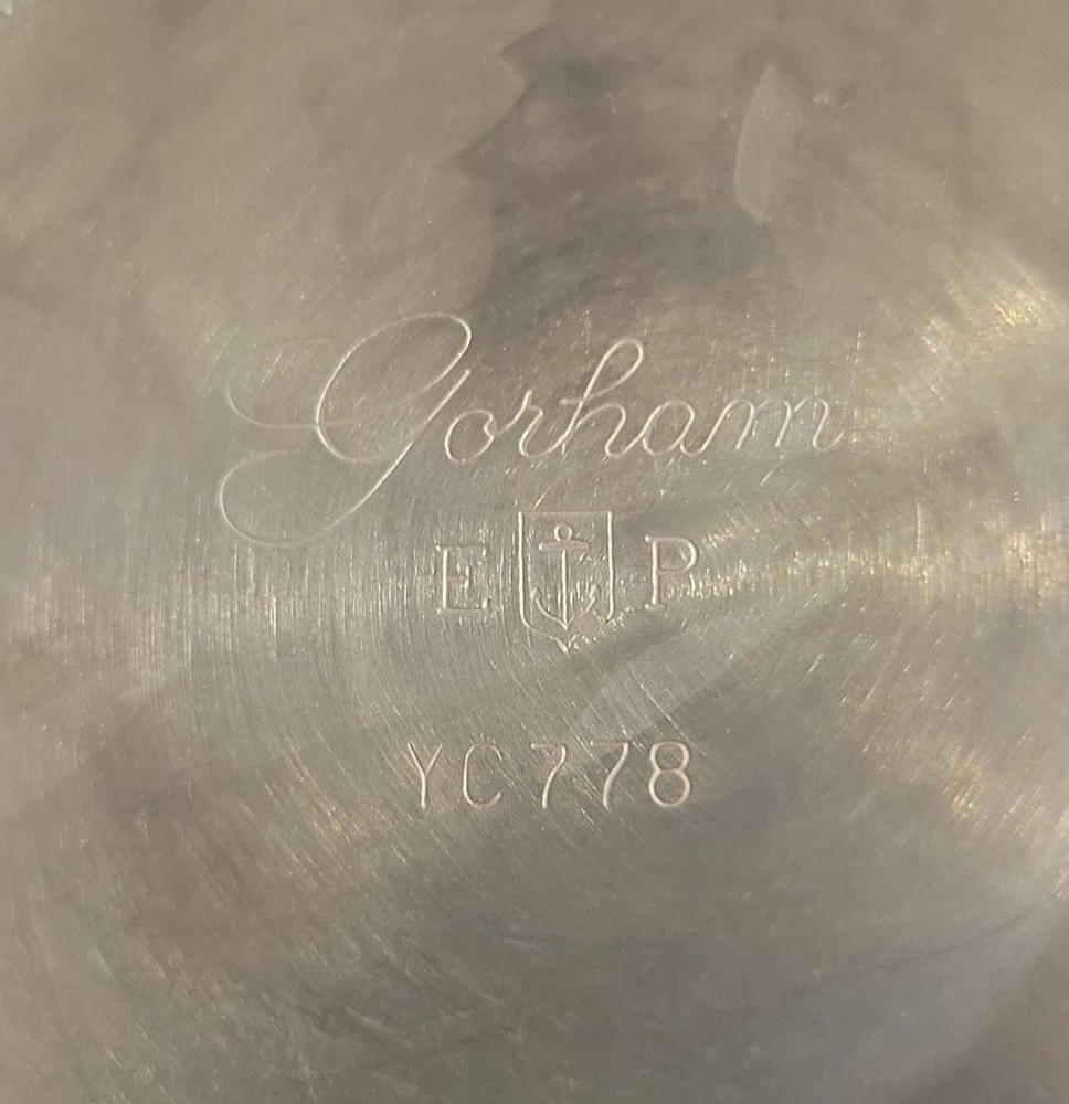 Gorham EP Silver Plated Serving Bowl 5" YC778