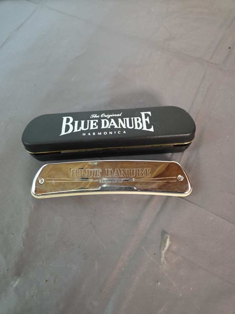 Vintage The Original Blue Danube Harmonica