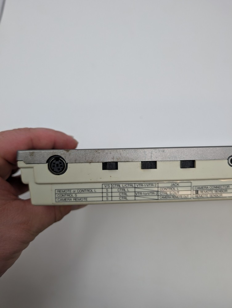 SONY VIDEO EDITING CONTROLLER RM-E100V