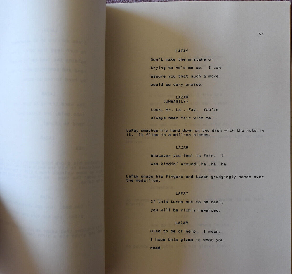"The Sorcerer's Apprentice" Star Trackers Original Screenplay Script