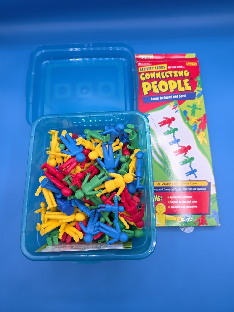Learning Resources Connect People Educational Set Complete Kit with Activit Card