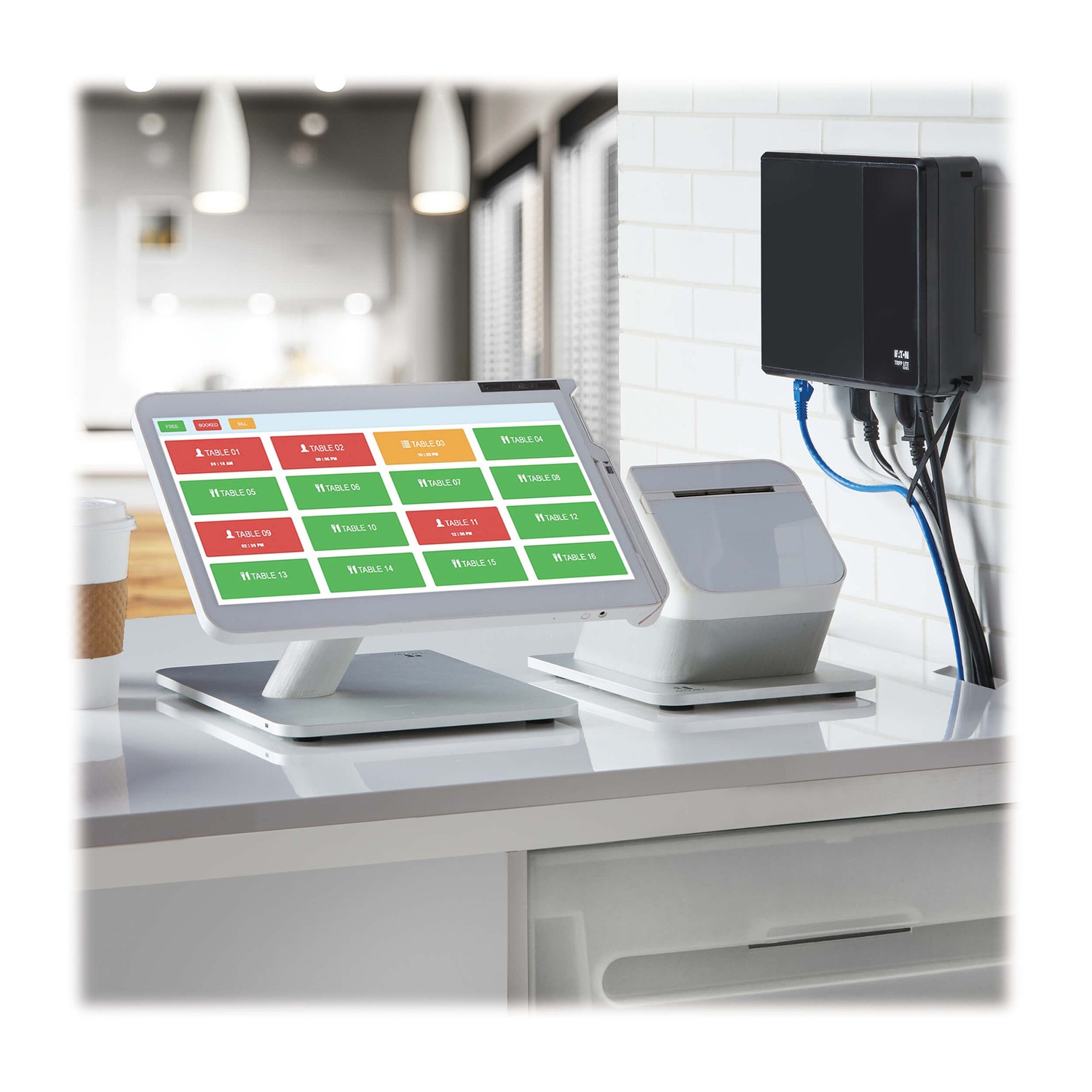 4-Outlet 600VA/300W Desktop UPS, 190J Surge, 5 ft Cord, BC600RNC