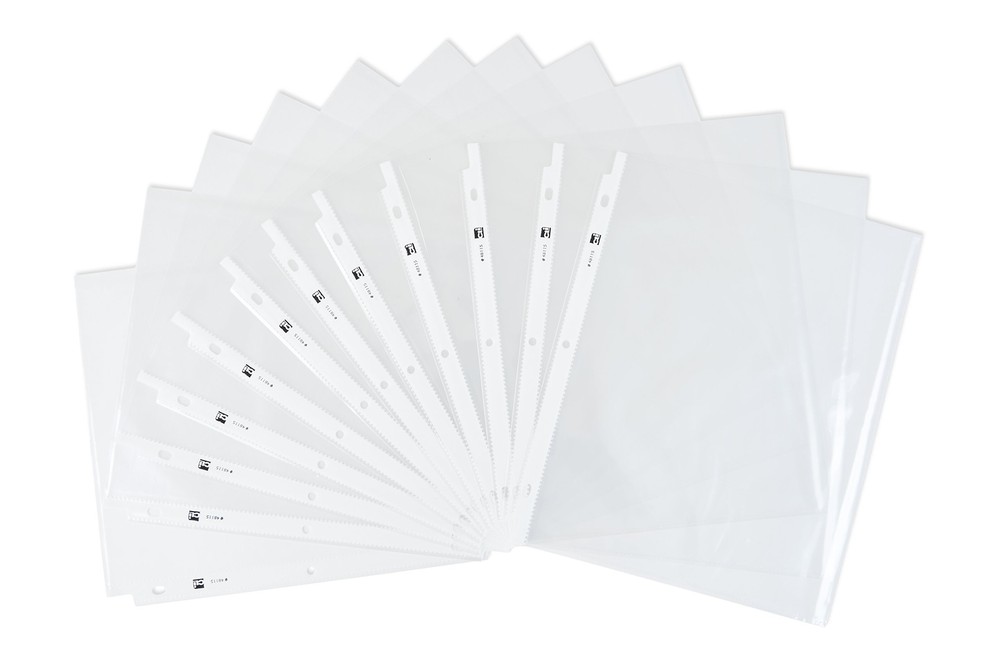 Sheet Protectors Top Loading 2.4 Mil Letter Size Clear 100-Pack Standard