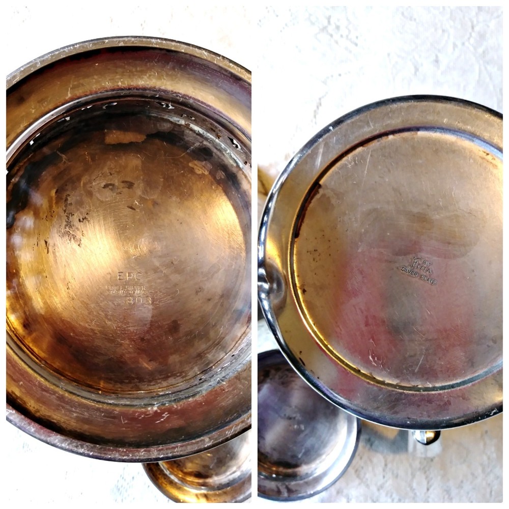 Vintage Silver Plate Teapots Bundle For Upcycling