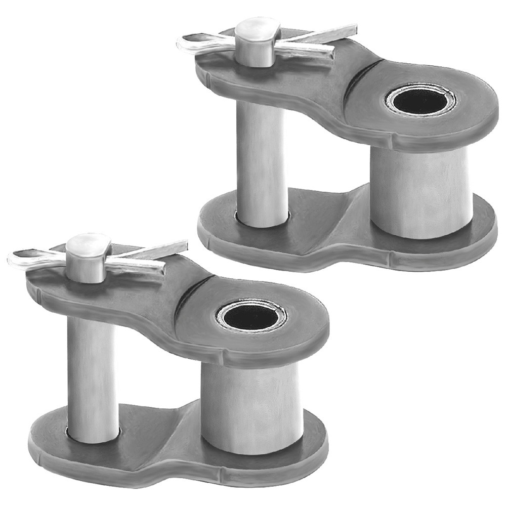 20B Offset Half Link for Roller Chain Single Strand (Qty 2)