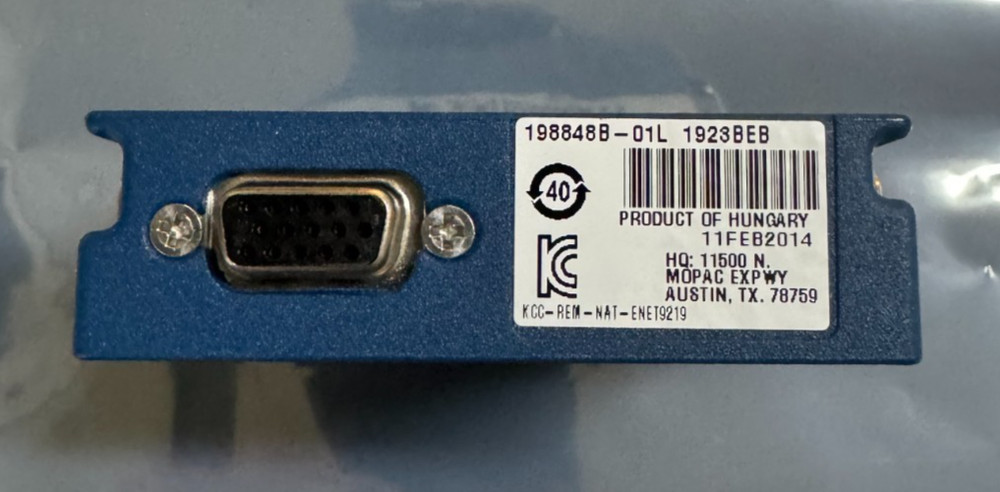 NI 9219 4-Channel Universal Analog Input Module 198848B-01L