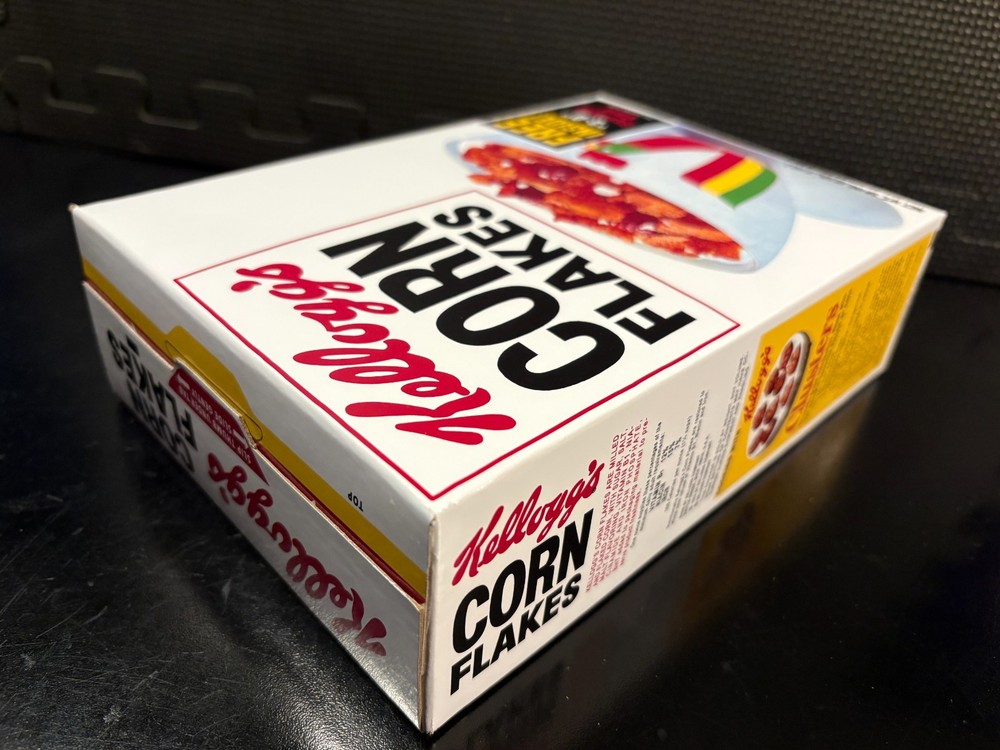 1970 Kellogg's Corn Flakes - Empty custom design display box