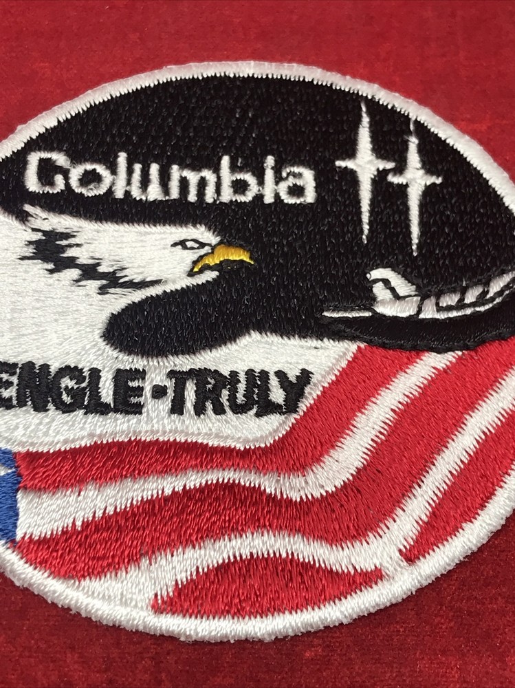 1981 NASA Space Shuttle Columbia Engle-Truly 3" Patch
