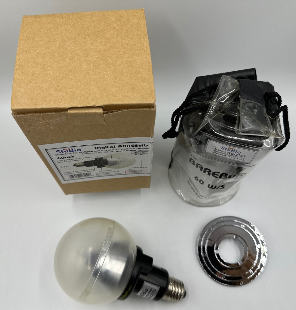 RPS Studio Digital BAREBulb RS-3151 - TESTED = WORKS Great!