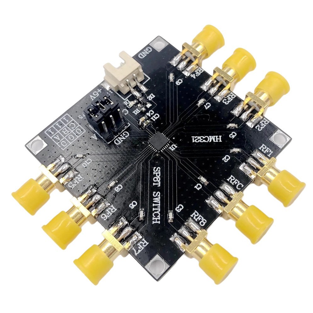 HMC321 RF Switch Module 1 Open 8 RF Switch 8GHz Frequency 5V Power Supply SMA