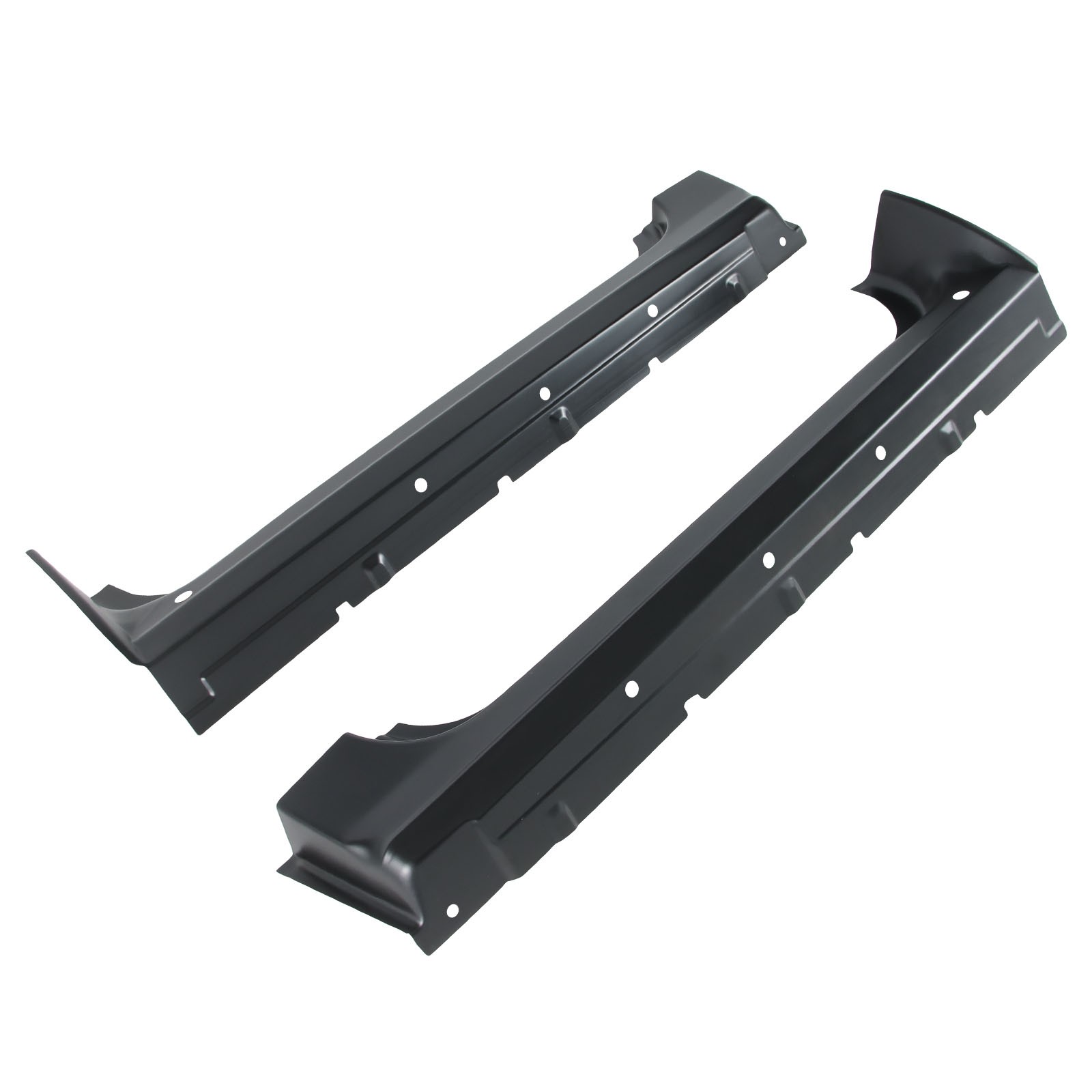 Pair Rocker Panels for 2007-2013 Chevy Silverado GMC Sierra Standard Cab 2 Door