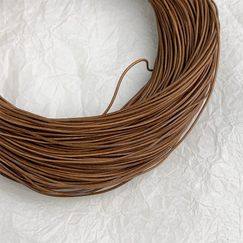 Real Genuine Craft Jewellery Leather String Cord Lace Thong 0.8mm - 6mm Diameter