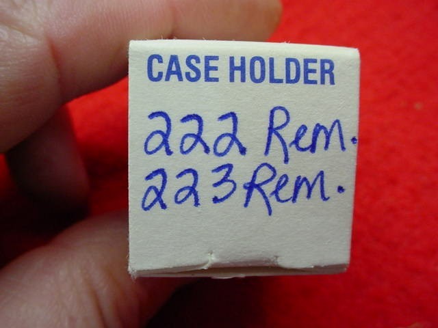 L.E. Wilson- Case Holder- .222 Rem. & .223 Rem. - Nice !!