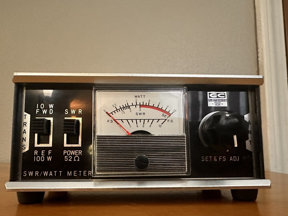 Vintage GC Electronics CB Omni Meter model 18-157 Untested.