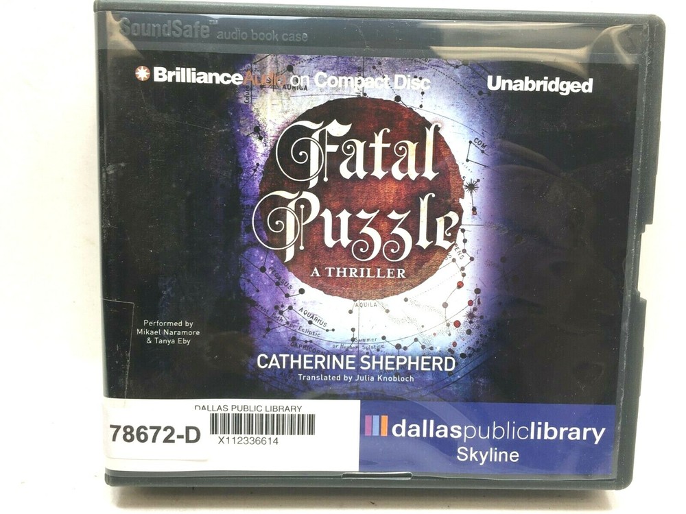 Fatal Puzzle by Catherine Shepherd (2015, CD, Unabridged)