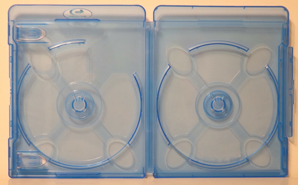 Genuine Vortex Eco-Lite 2-Disc 11mm Blu-ray Replacement Case w/ Security Latch