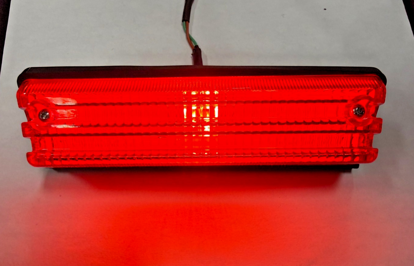 1985-1987 Honda ATC250ES Big Red Tail Light Assembly - Brand New HIGH QUALITY