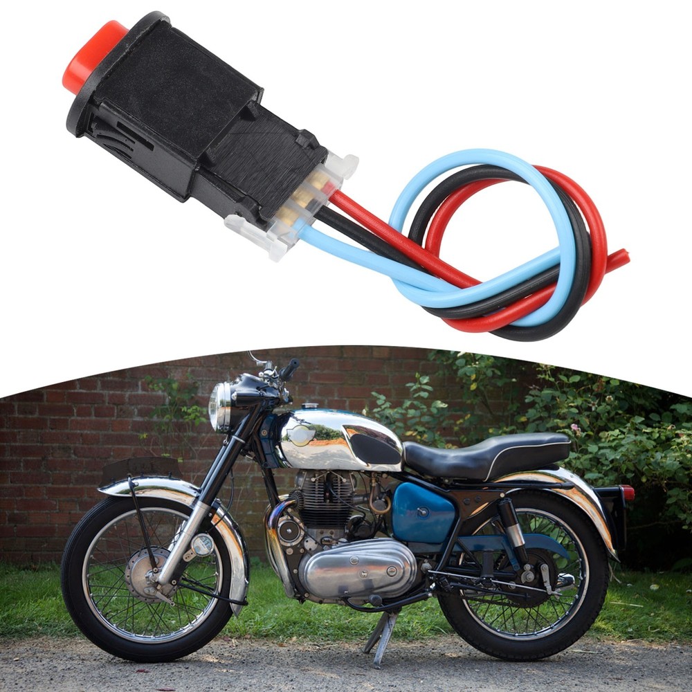 Switch Plastic Scooter 40x25mm Accessories Double Flash Lamp