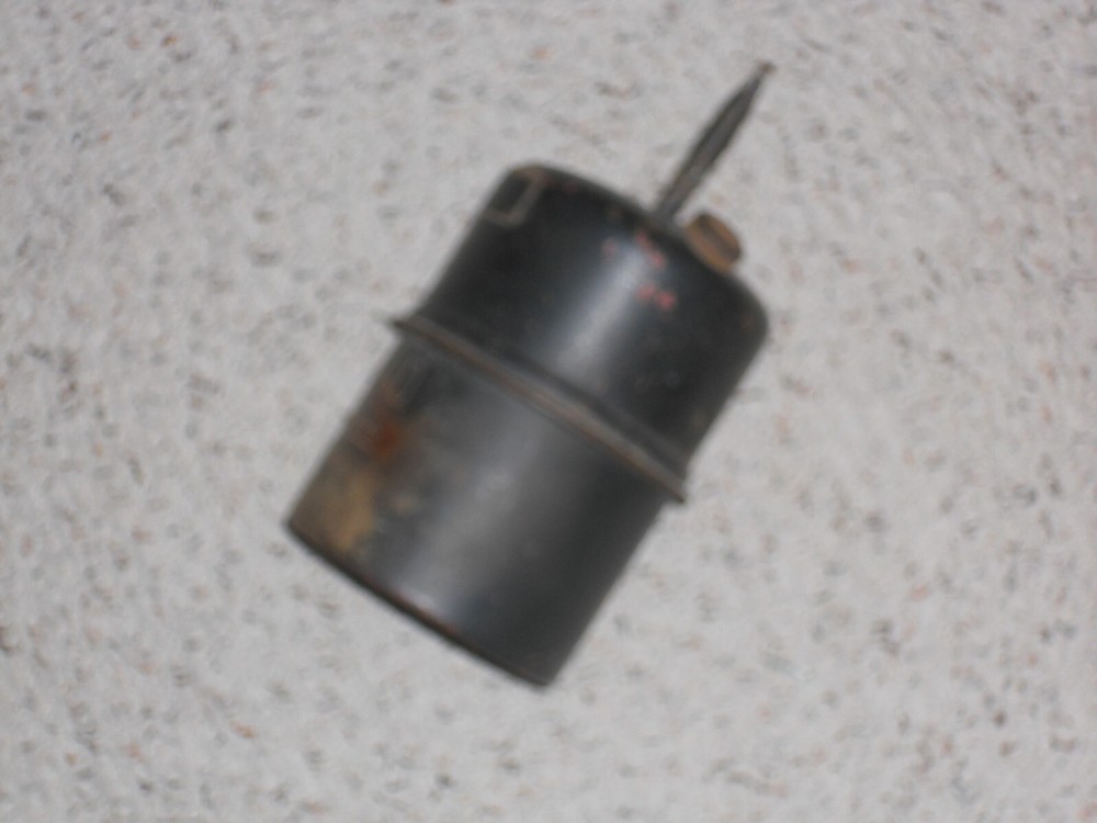 WW II German carbide bunker lamp,Reimann-nice!