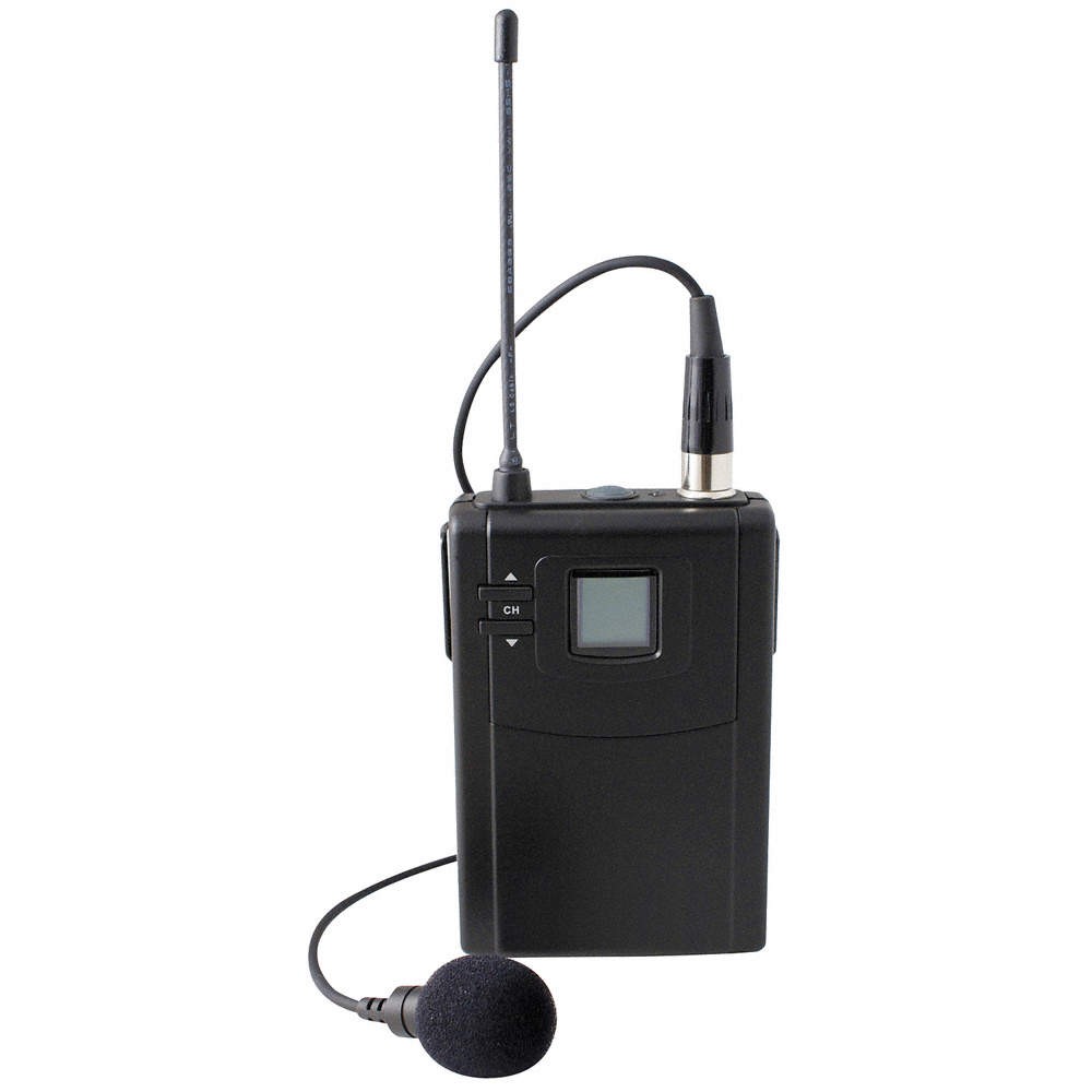 SPECO TECHNOLOGIES MUHFLP Lapel UHF Microphone,Wireless 5KZG6