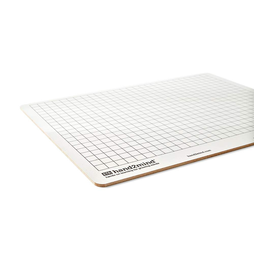 Double-Sided Centimeter Grid White Boards for Students, Grid Board for Graphing,