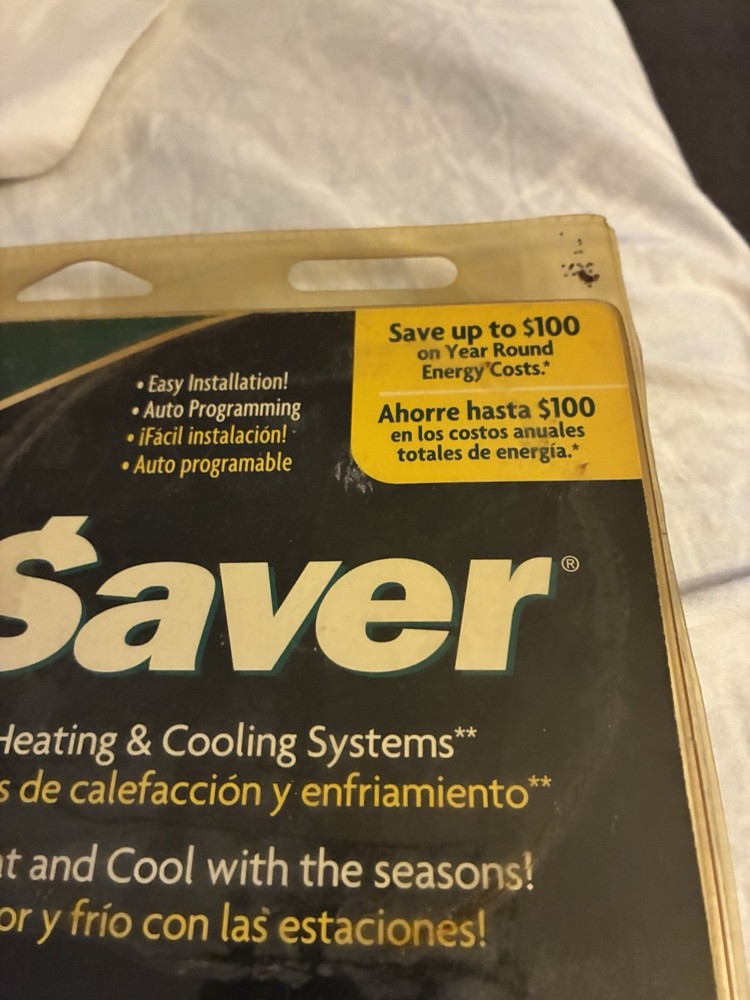Hunter Digital Programmable Thermostat 550 Model 44550 ~ New W6