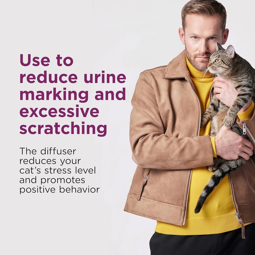Trusted 6 Pack Cat Calming Diffuser Refills - 30-Day Stress Relief Solution