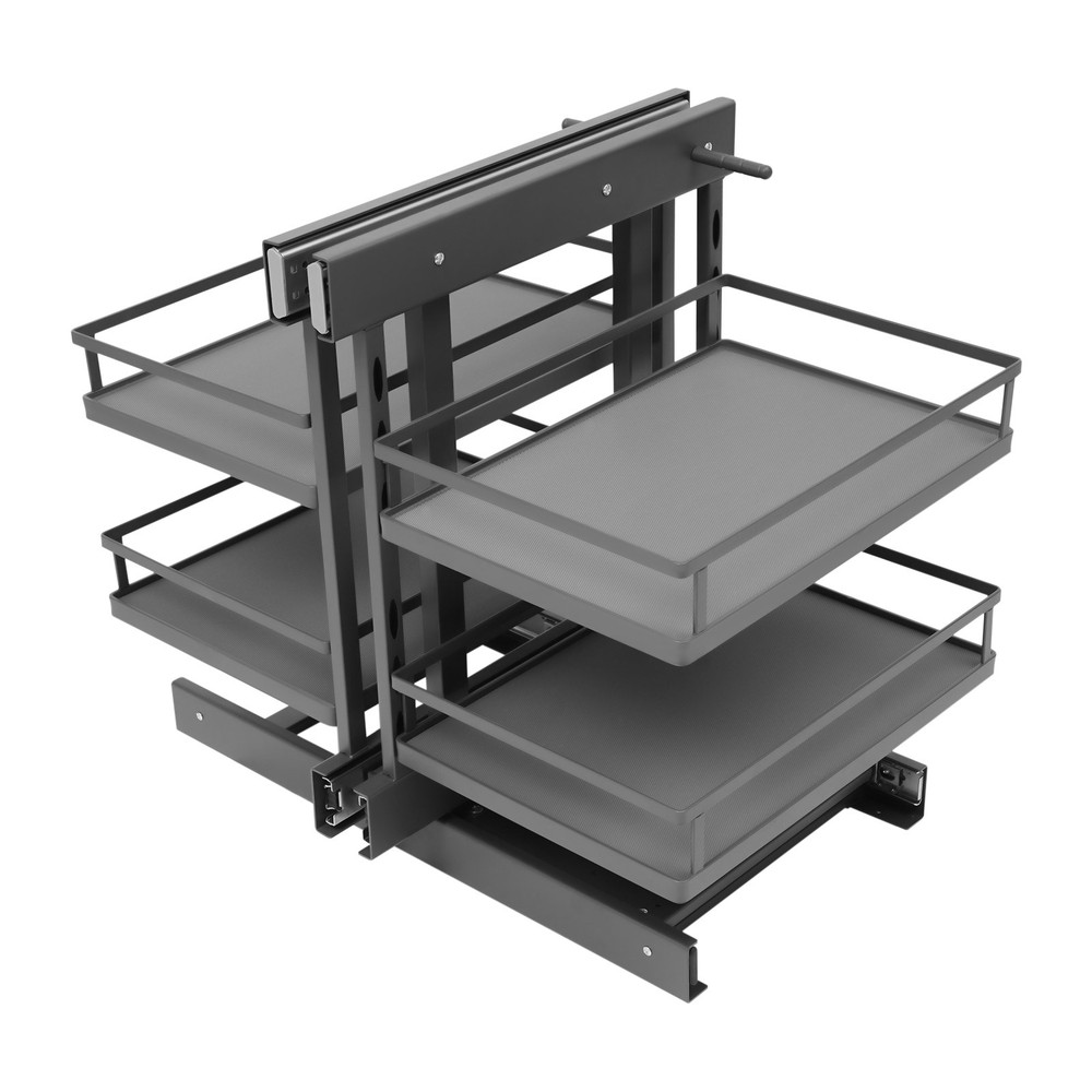 Cabinet Pull-out Storage Rack Pull Out Corner Organizer for Kitchen Cabinet