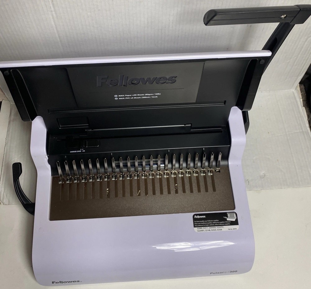 Fellowes PULSAR+ 300 Manual Binding Machine