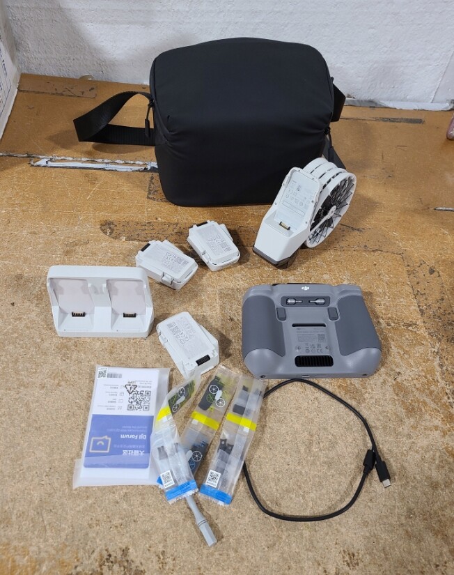 DJI Flip Fly More Combo Camera Drone + RC 2 Remote Controller (3 Battery)