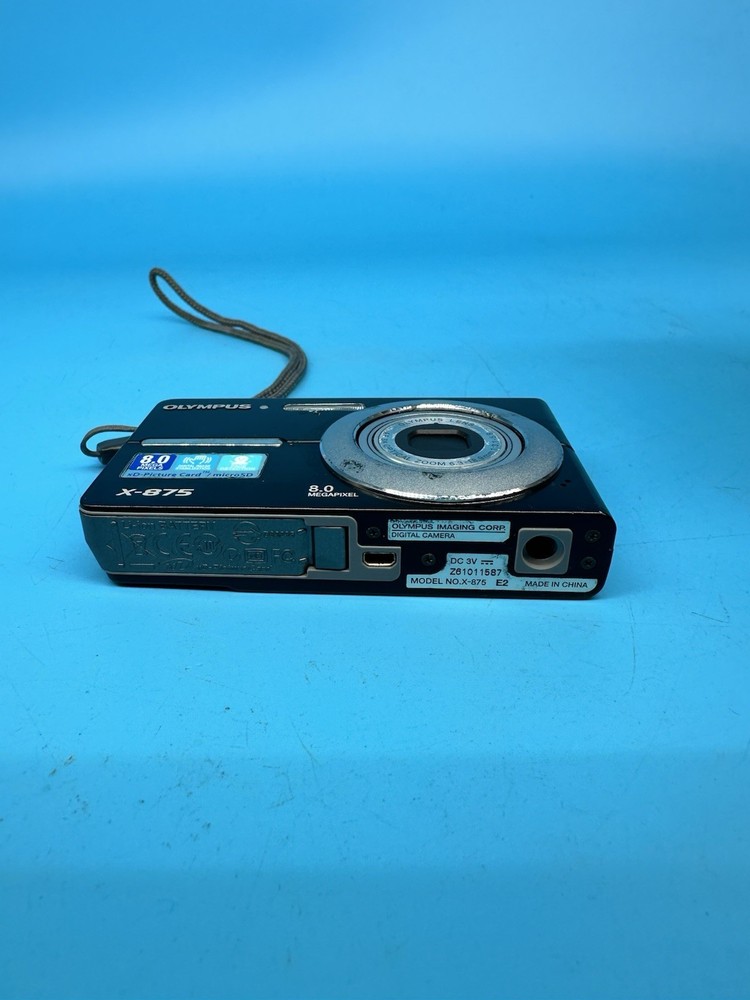 Olympus Digital Camera X-875 8.0MP Black Tested