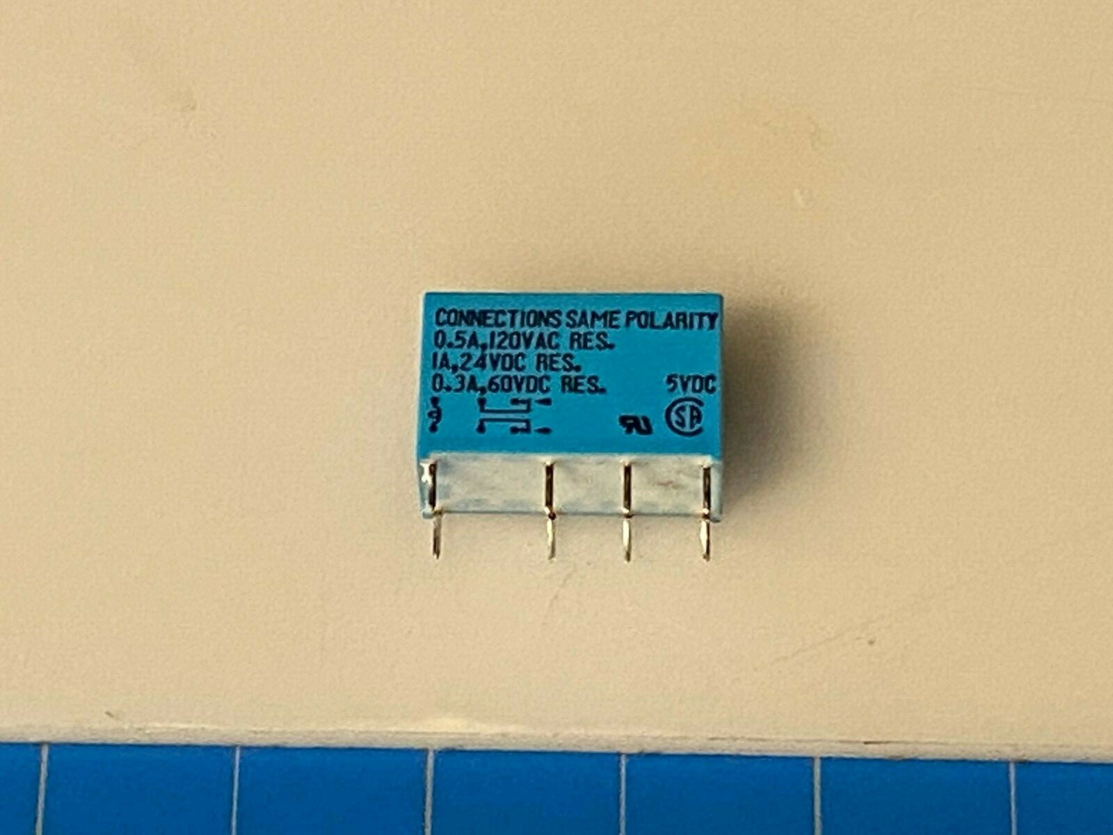 RY5W-K 5V DPDT Signal Relay For Audio 5VDC Miniature FAST SHIP FROM US ADDRESS