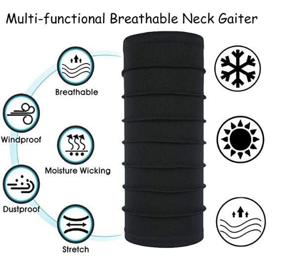 Neck Gaiter Bandana Face Mask Sun UV Cooling Gator Mask Face Cover for Men Woman
